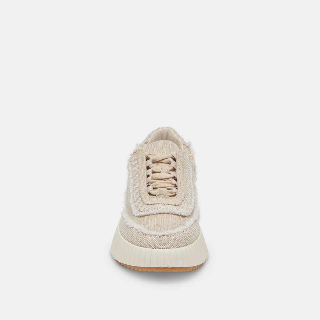 DOLEN FRAY SNEAKERS SAND CANVAS - image 11