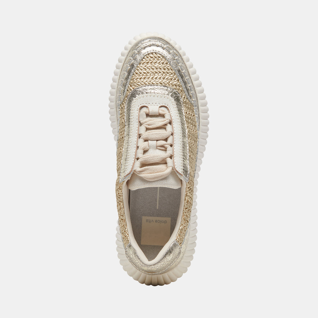 DOLEN SNEAKERS GOLD KNIT - image 14