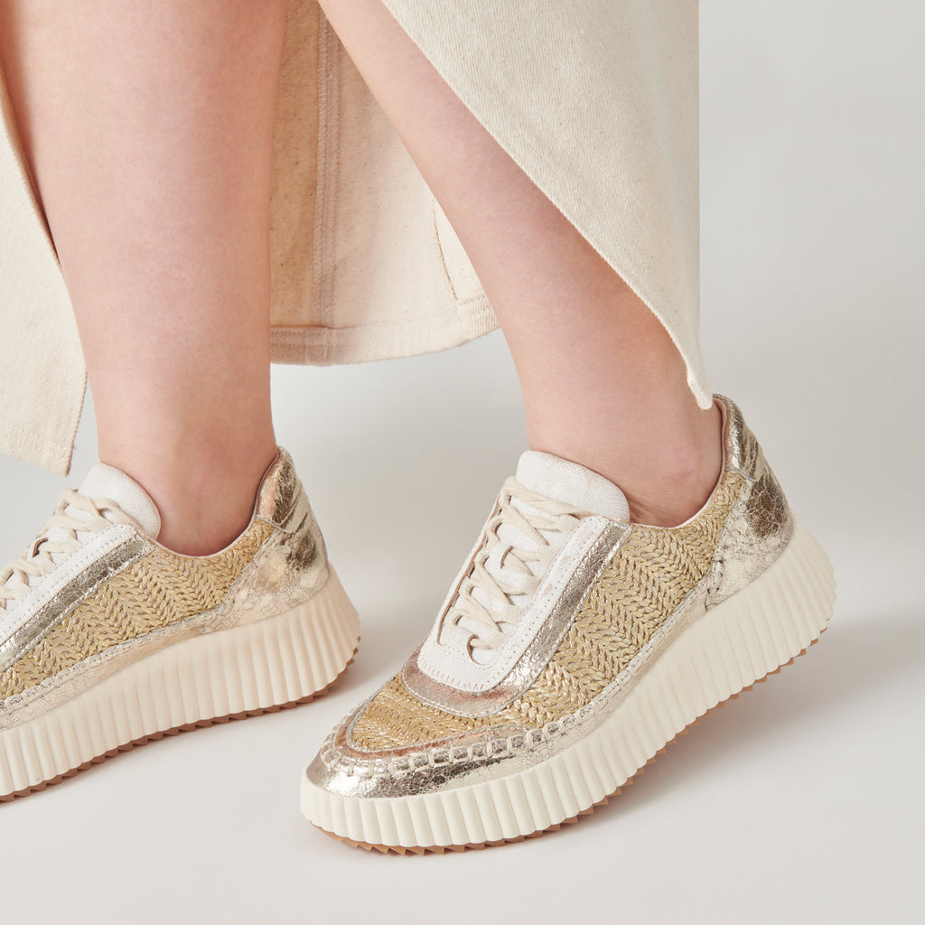 DOLEN SNEAKERS GOLD KNIT - image 12