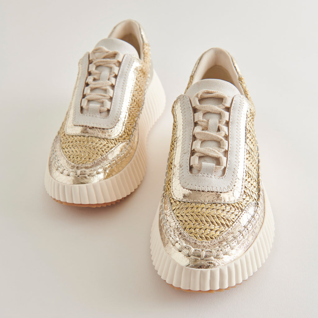 DOLEN SNEAKERS GOLD KNIT - image 7