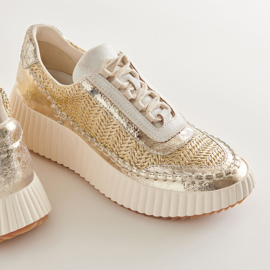 DOLEN SNEAKERS GOLD KNIT - image 5