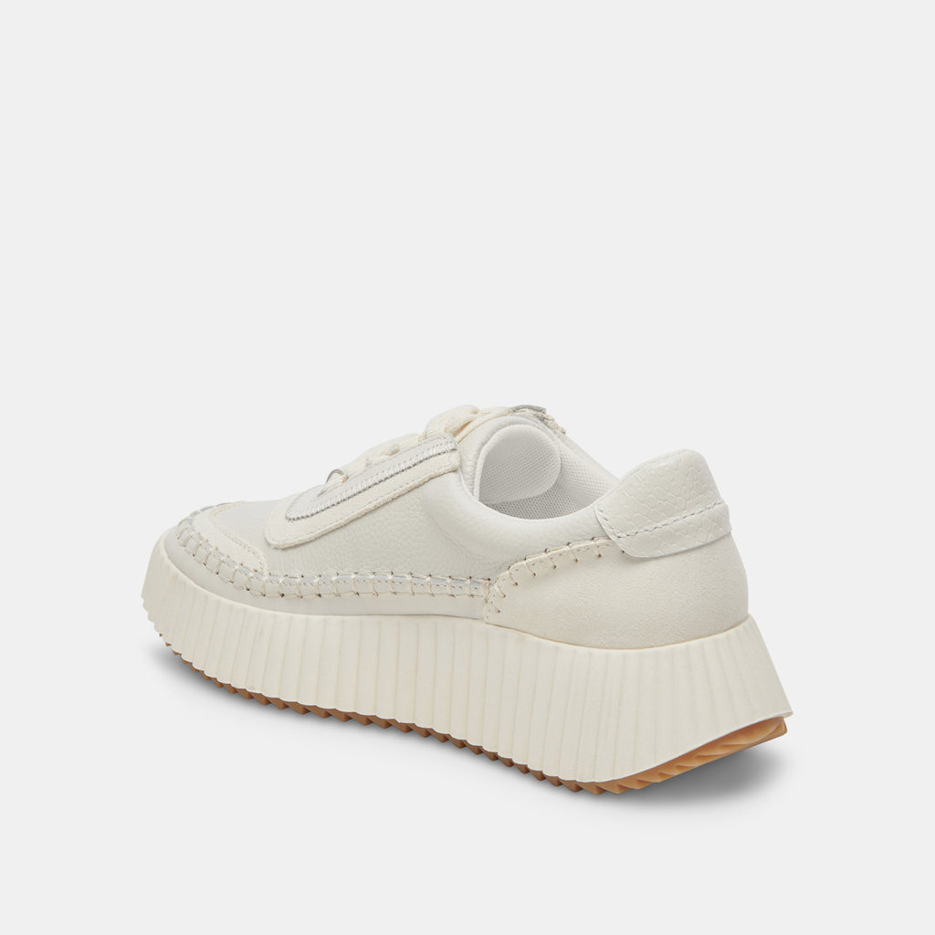 DOLEN SNEAKERS WHITE LEATHER - image 5