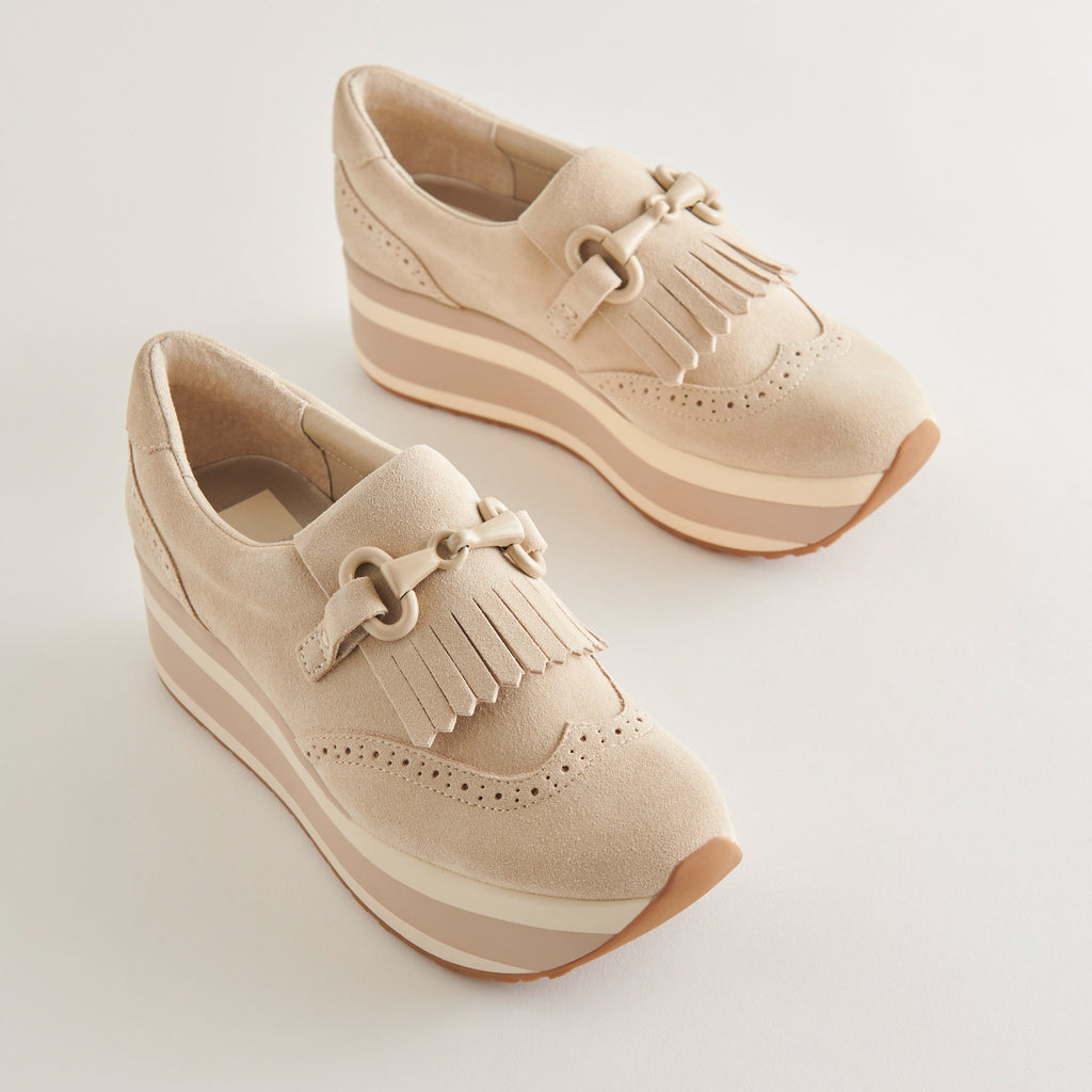 JHAX SNEAKERS ALMOND SUEDE - image 1