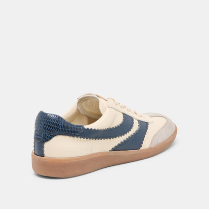 MERIT SNEAKERS WHITE NAVY LEATHER