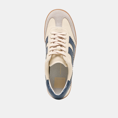 MERIT SNEAKERS WHITE NAVY LEATHER