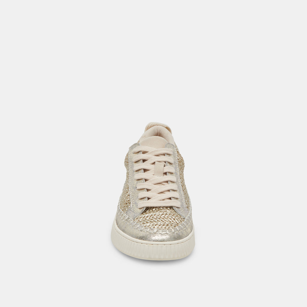 NICONA SNEAKERS GOLD WOVEN - image 6