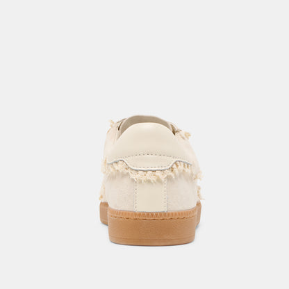 NOTICE LACE SNEAKERS IVORY SUEDE