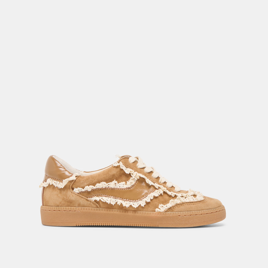 NOTICE LACE SNEAKERS IVORY SUEDE