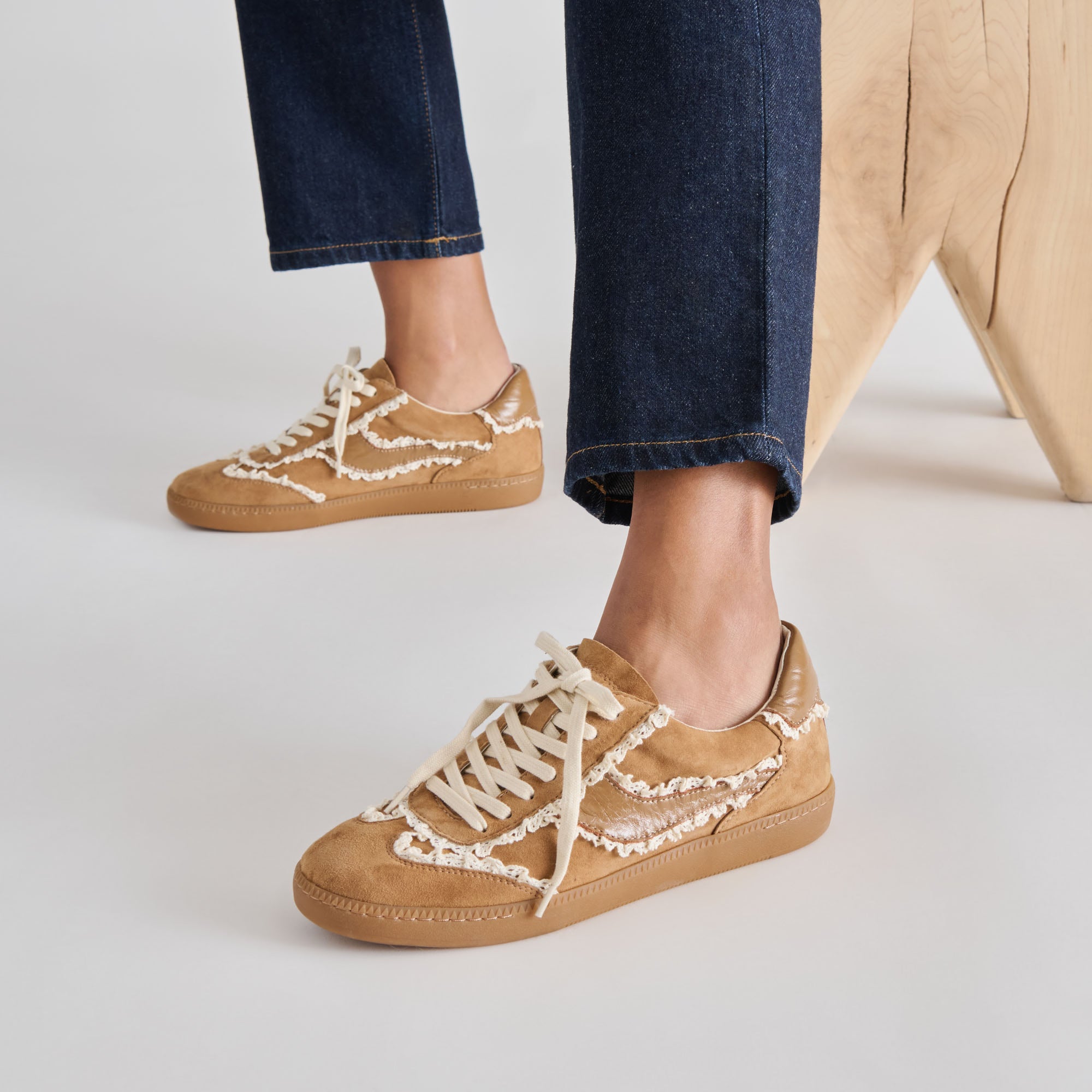 Dolce Vita Notice Lace Sneakers, Brown, 8.5 - Women's Shoes - PINK Dolce Vita Notice Lace Sneakers, Brown, 8.5 - Women's Shoes - PINK