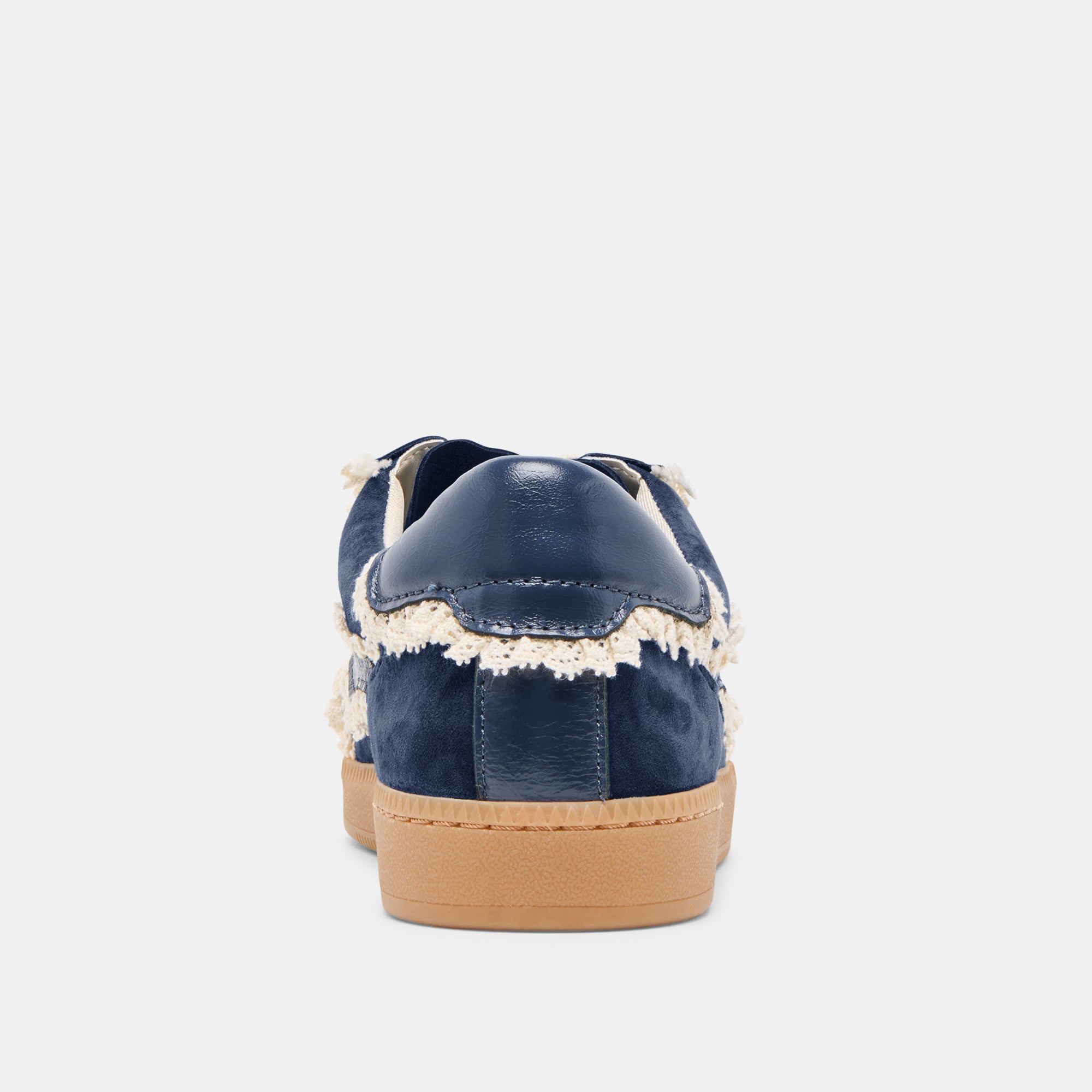 NOTICE LACE SNEAKERS NAVY SUEDE