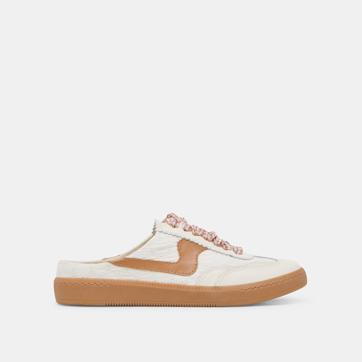 NOTICE SLIDE SNEAKERS PINK EYELET