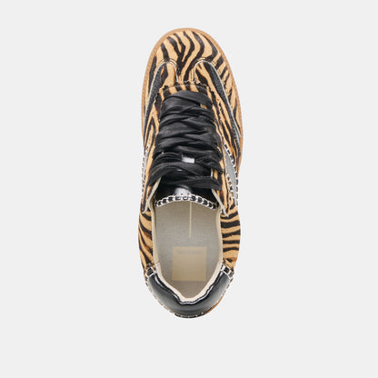 NOTICE STITCH SNEAKERS TIGER CALF HAIR