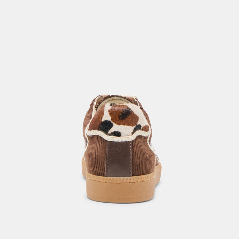 Notice Sneakers - Chocolate Corduroy