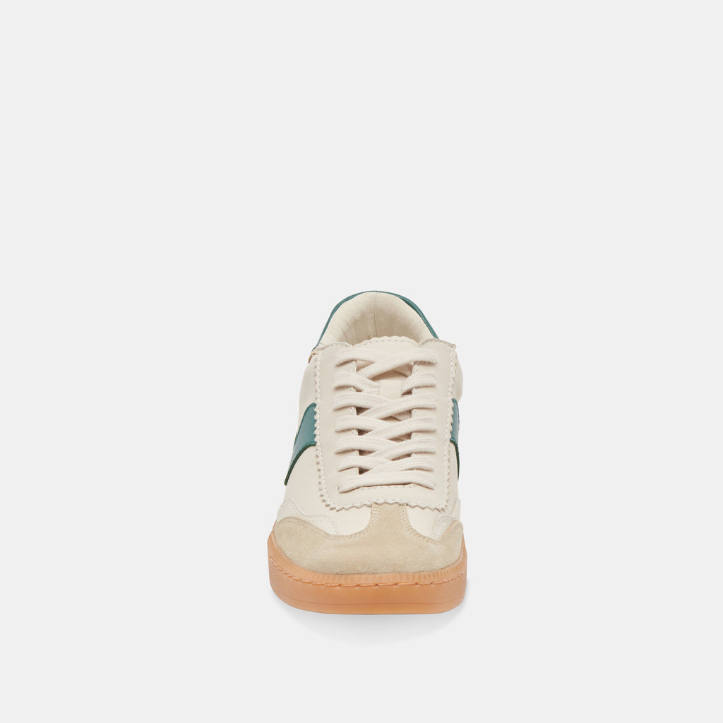 NOTICE SNEAKERS WHITE GREEN LEATHER - image 6