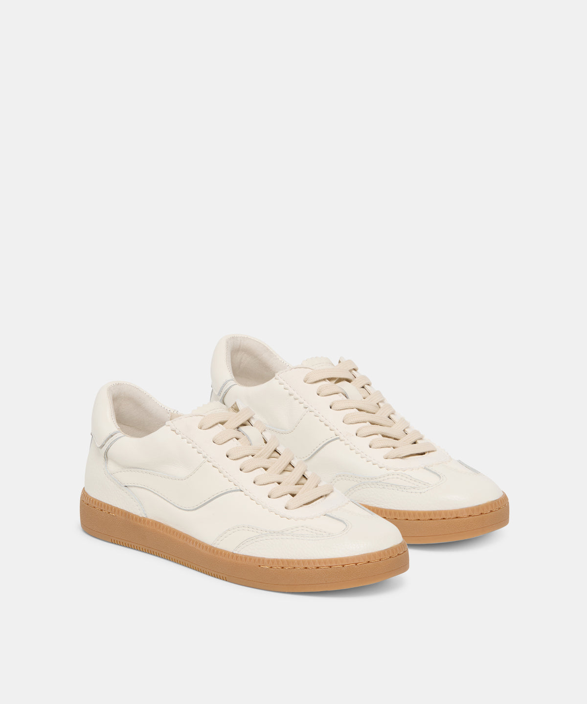 NOTICE SNEAKERS WHITE LEATHER - view 2