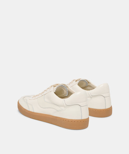 NOTICE SNEAKERS WHITE LEATHER