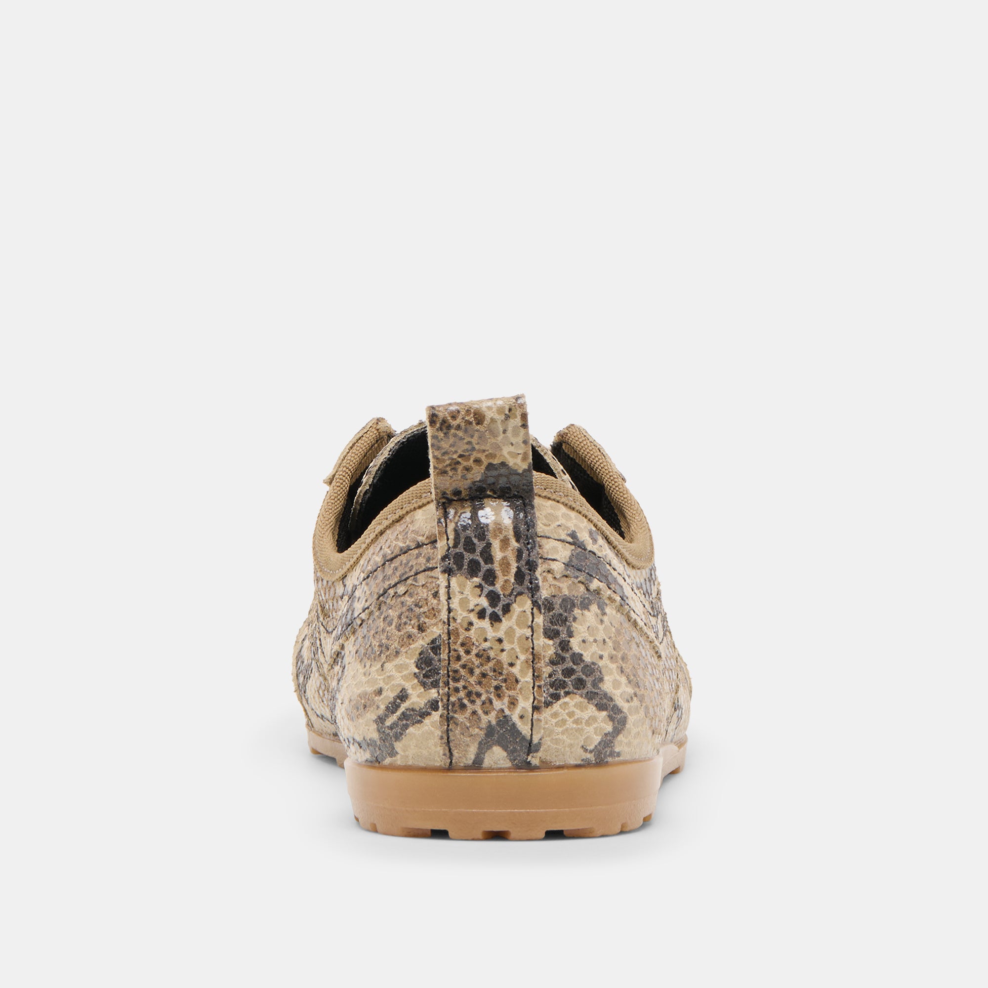 VIPER SNEAKERS SNAKE PRINT EMBOSSED LEATHER