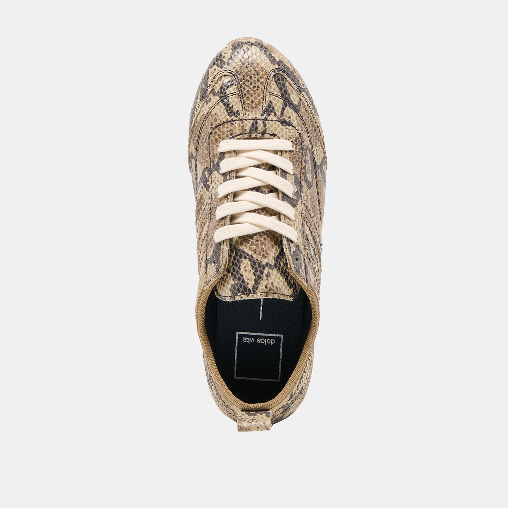 VIPER SNEAKERS SNAKE PRINT EMBOSSED LEATHER