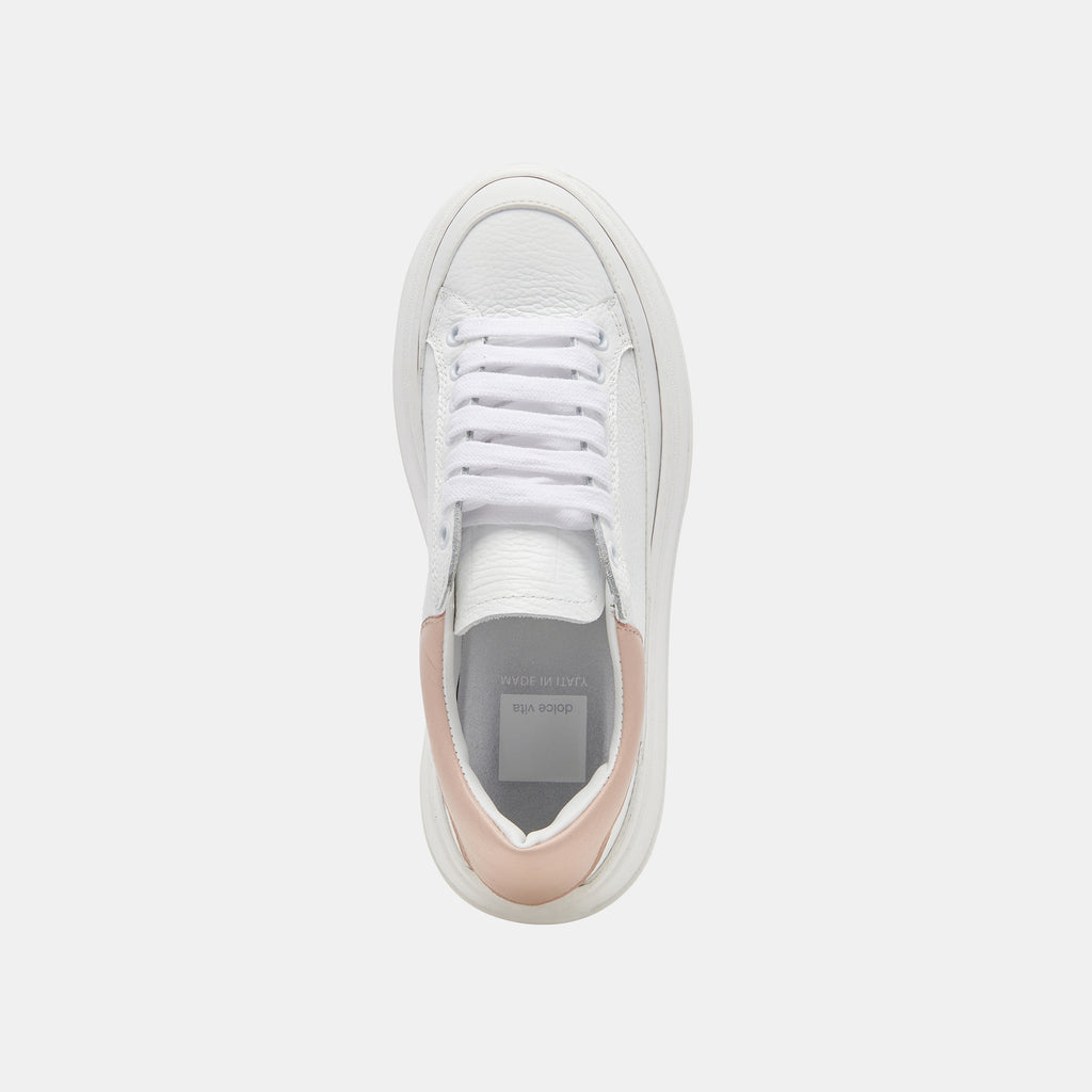 WYETT SNEAKERS WHITE TAN LEATHER - image 8