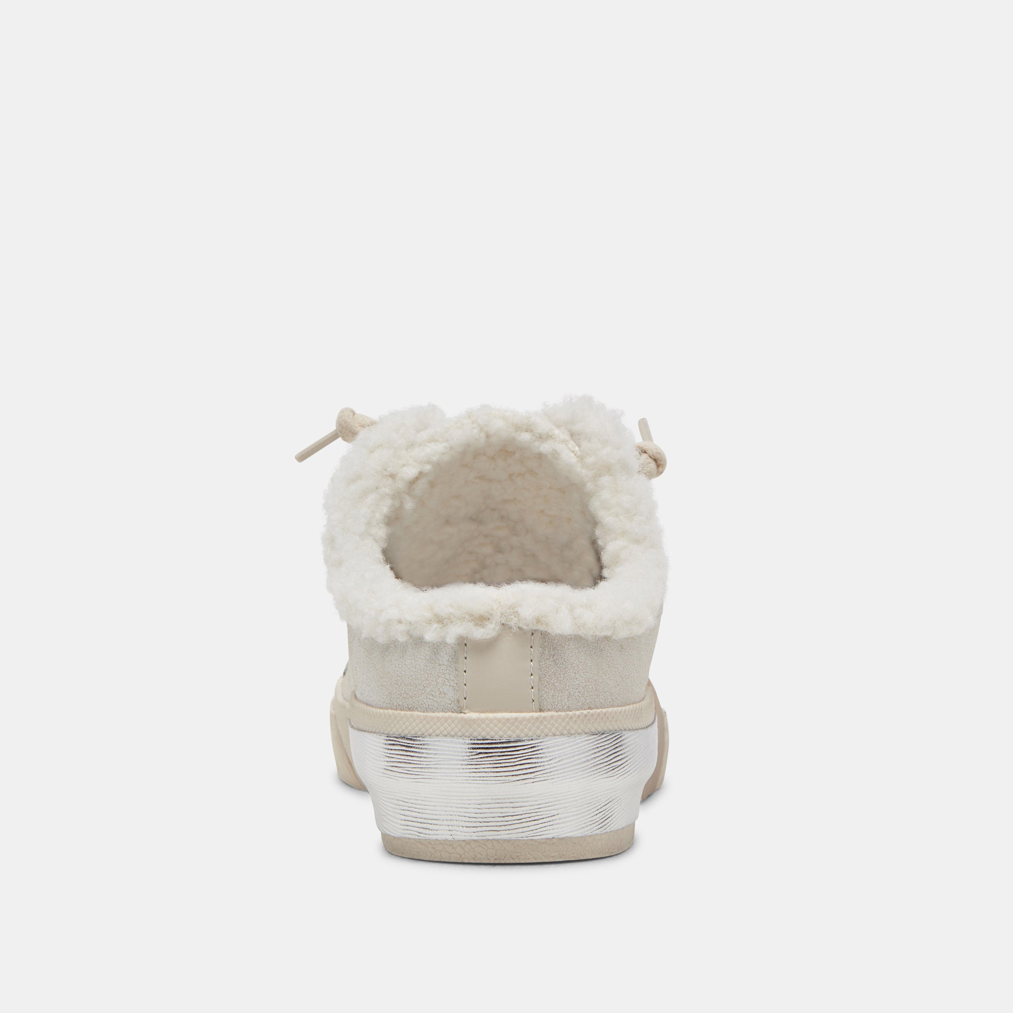 ZANTEL SNEAKERS OFF WHITE CRACKLED LEATHER - view 8