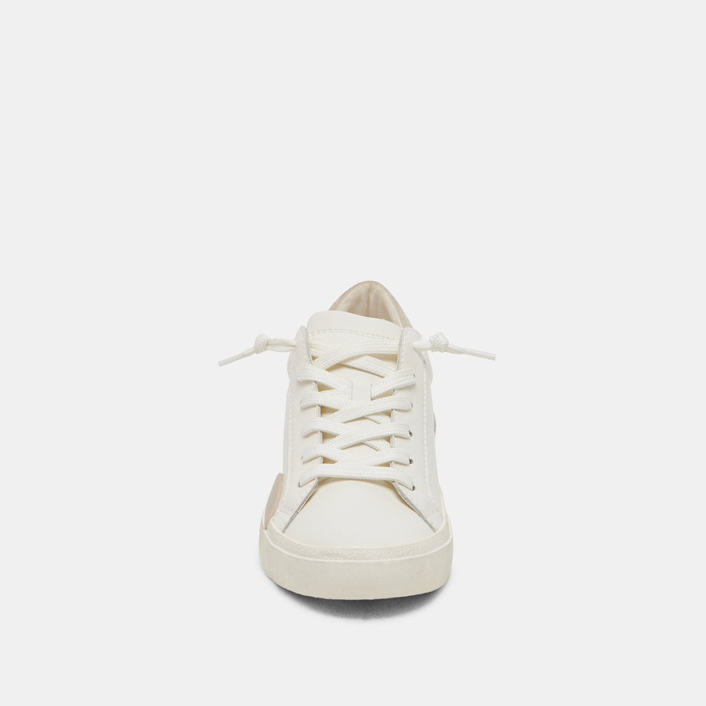 ZINA 360 SNEAKERS WHITE NATURAL RECYCLED LEATHER - image 6