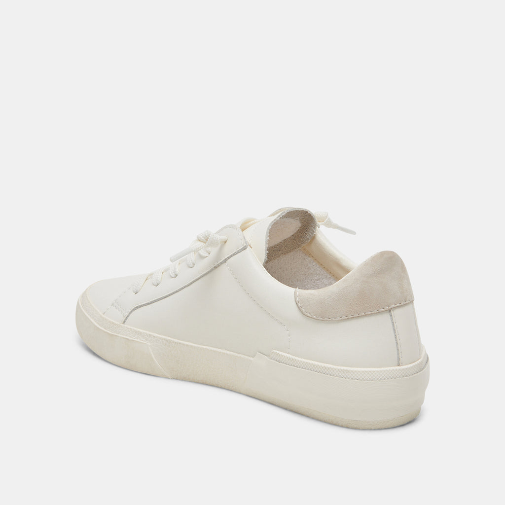 ZINA 360 SNEAKERS WHITE NATURAL RECYCLED LEATHER - image 5