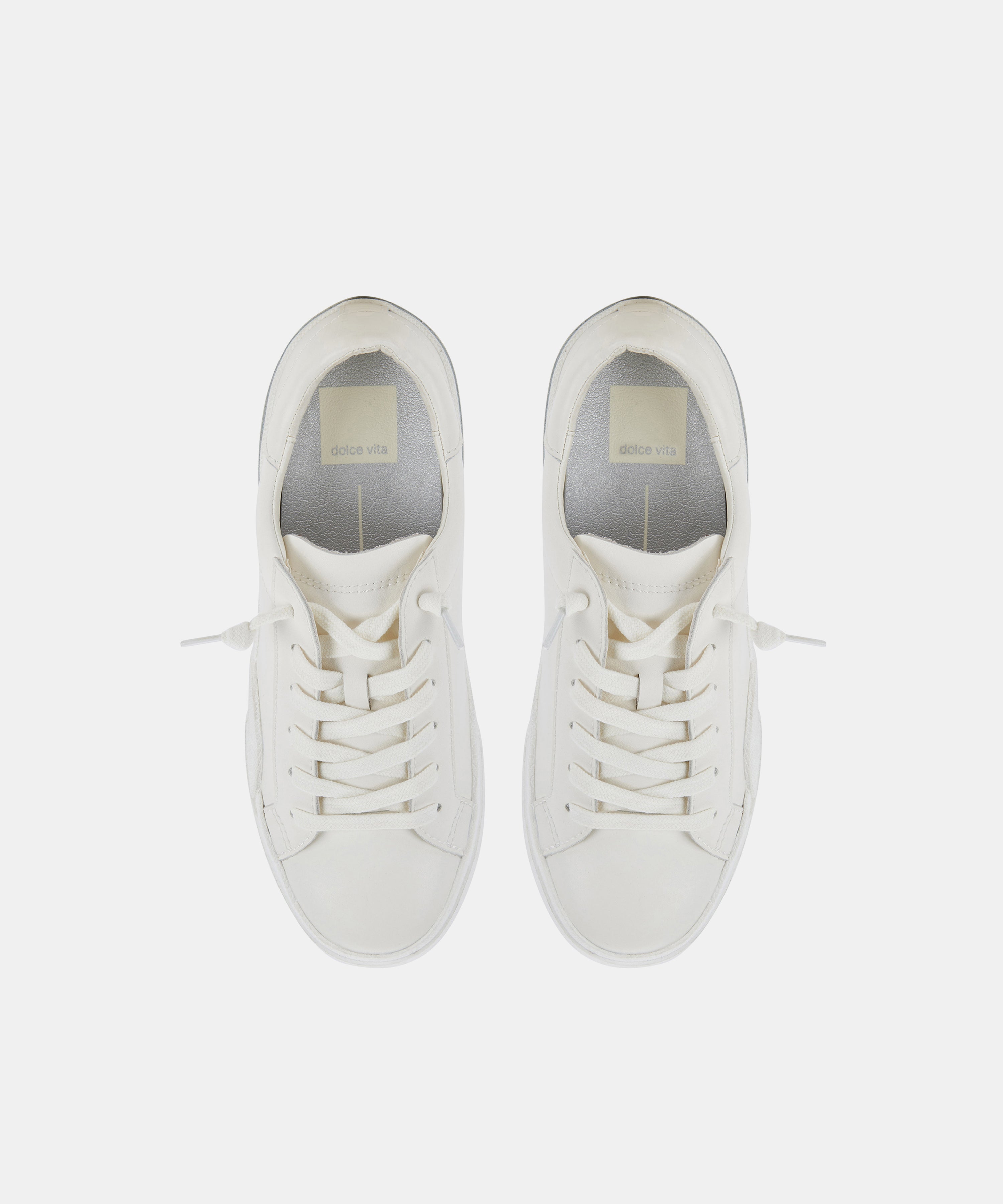 Zina 306 Sneakers White Recycled Leather | White Leather Sneakers