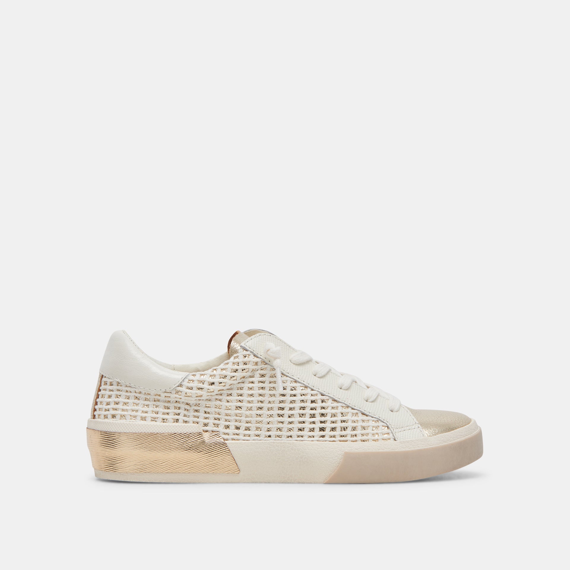 ZINA SNEAKERS BONE WOVEN
