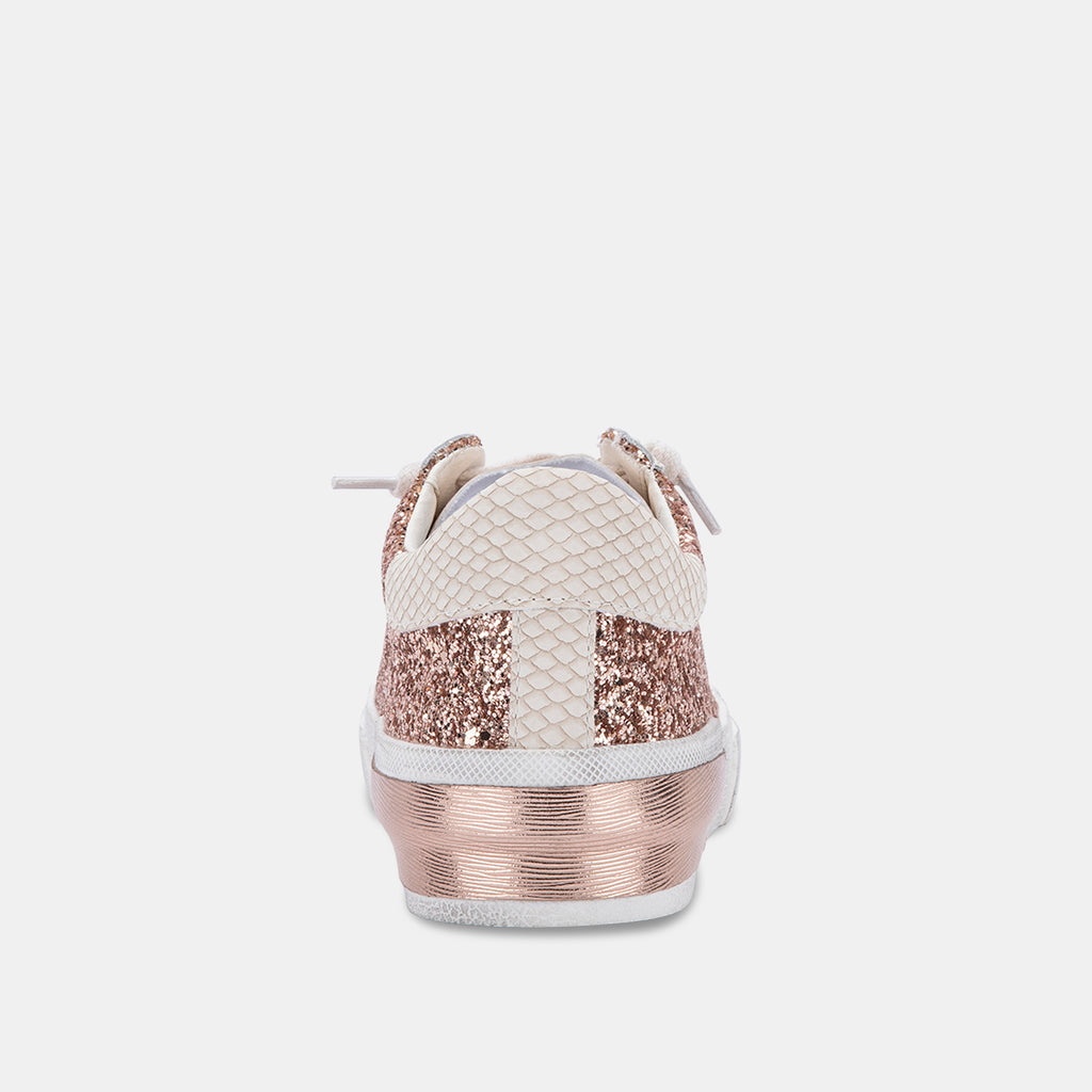 ZINA SNEAKERS ROSE GOLD GLITTER - image 8