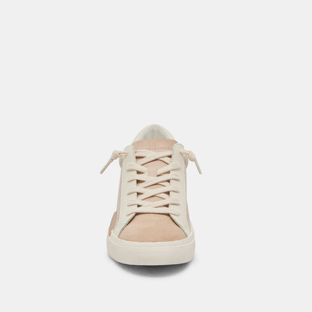 ZINA SNEAKERS WHITE DUNE EMBOSSED LEATHER - image 6