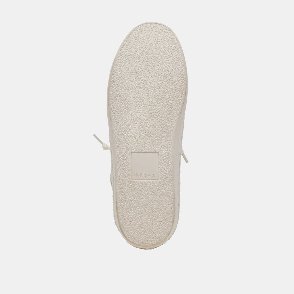 ZOLEN SNEAKERS WHITE PERFORATED LEATHER - image 14
