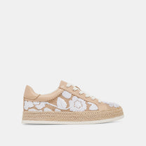 Azalia Sneaker - White Floral