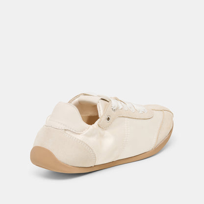 DAKODA SNEAKERS OFF WHITE SATIN