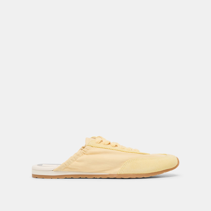 Daris Lt Yellow Nylon Sneakers | Dolce Vita
