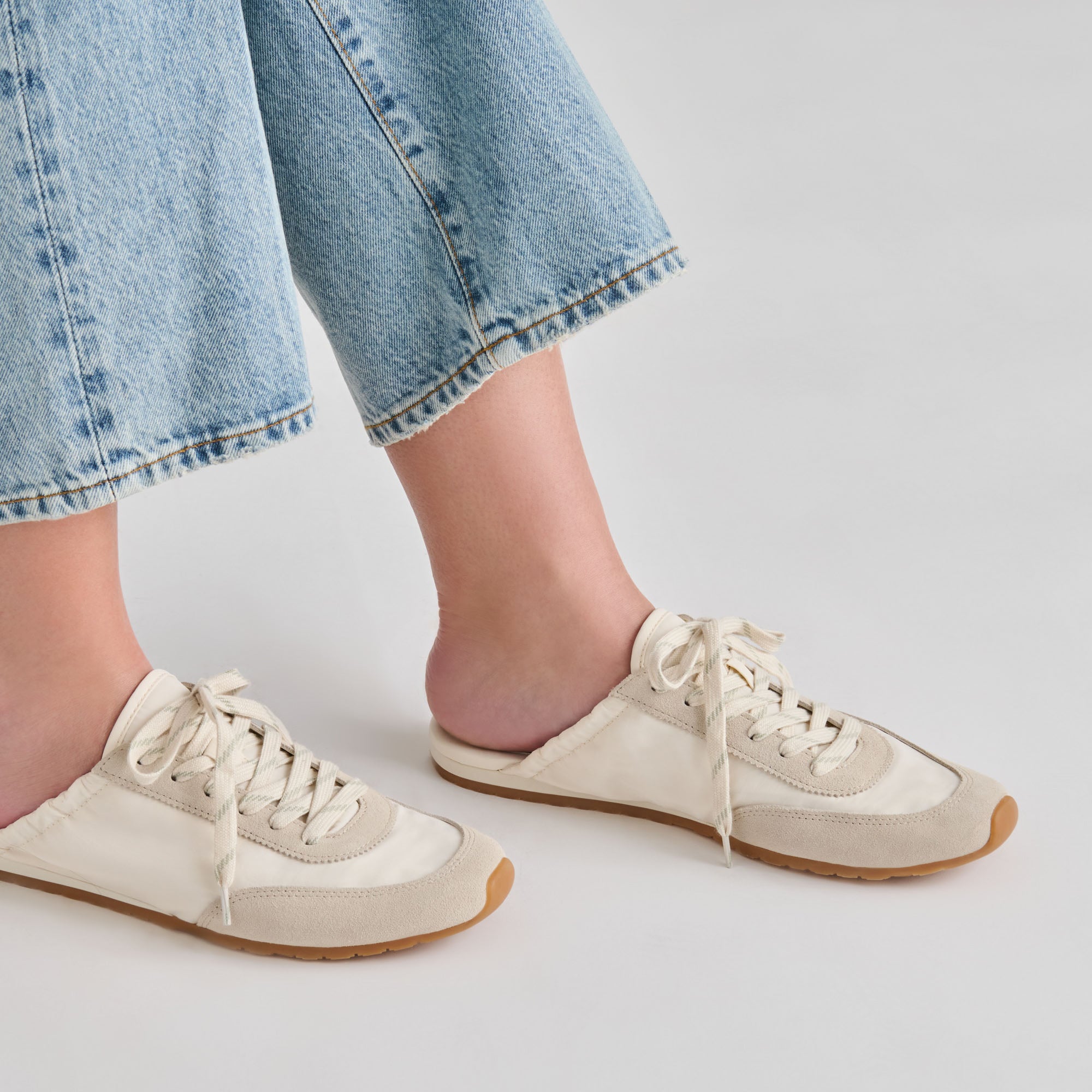 DARIS SNEAKERS WHITE NYLON