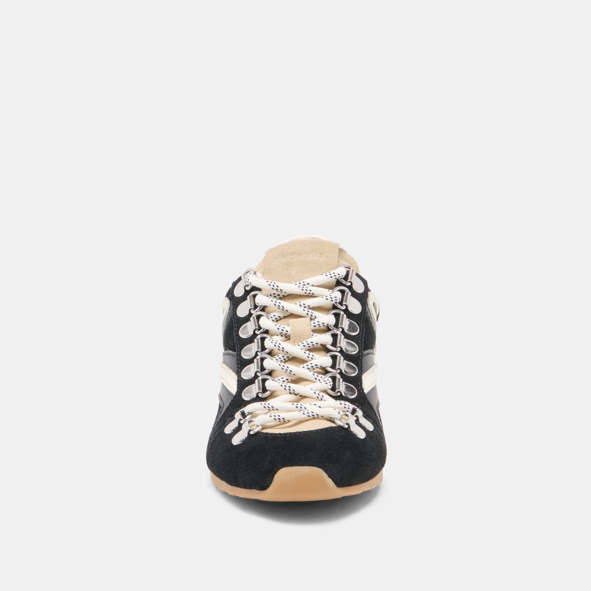 DEACON SNEAKERS BLACK WHITE SUEDE - view 6