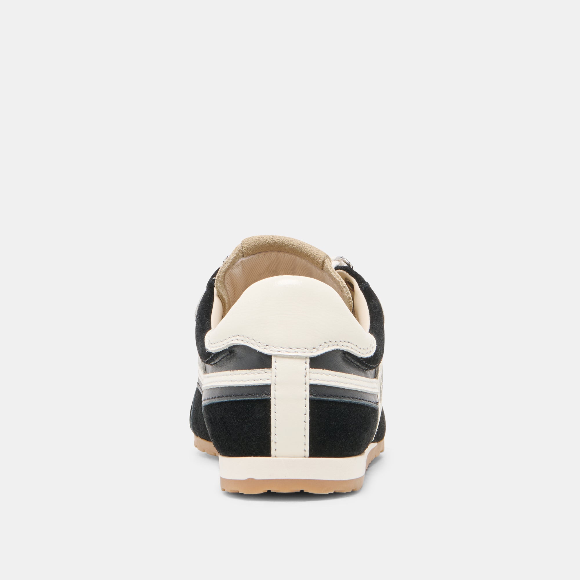 DEACON SNEAKERS BLACK WHITE SUEDE - view 7