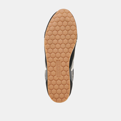 DEACON SNEAKERS BLACK WHITE SUEDE