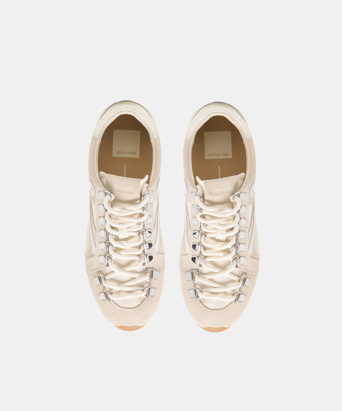 DEACON SNEAKERS IVORY SUEDE - view 3