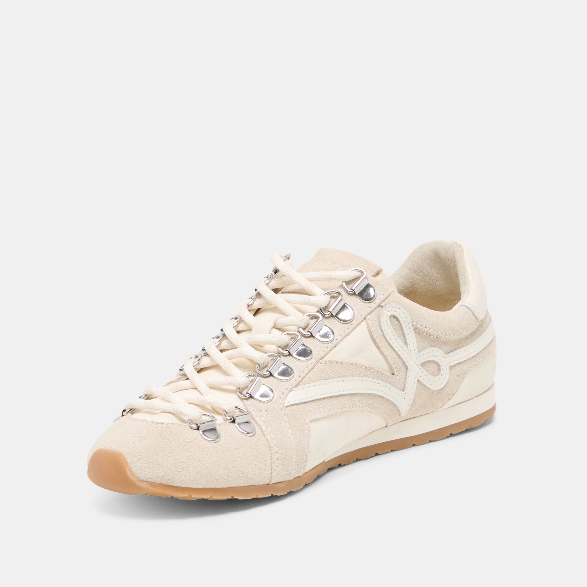 DEACON SNEAKERS IVORY SUEDE - view 4