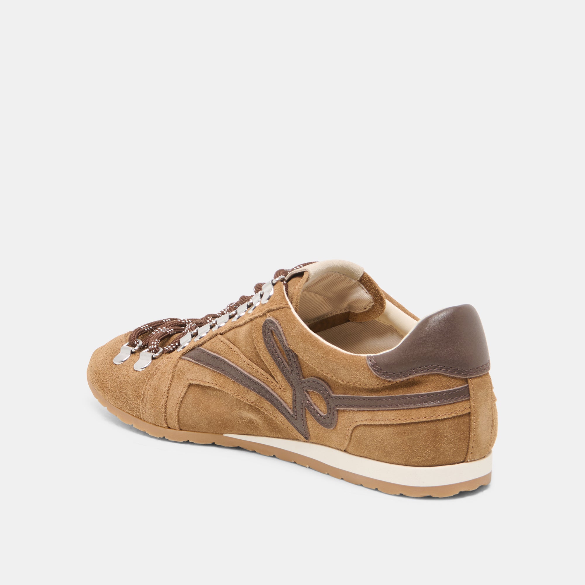 DEACON SNEAKERS LT BROWN SUEDE - view 5