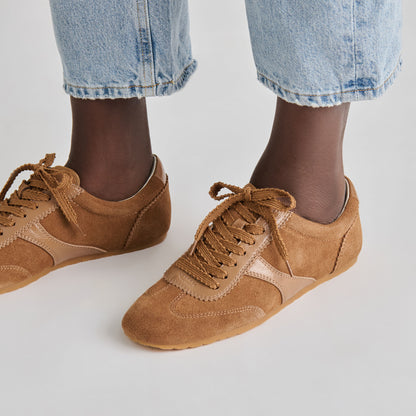 DORIE SNEAKERS PECAN SUEDE