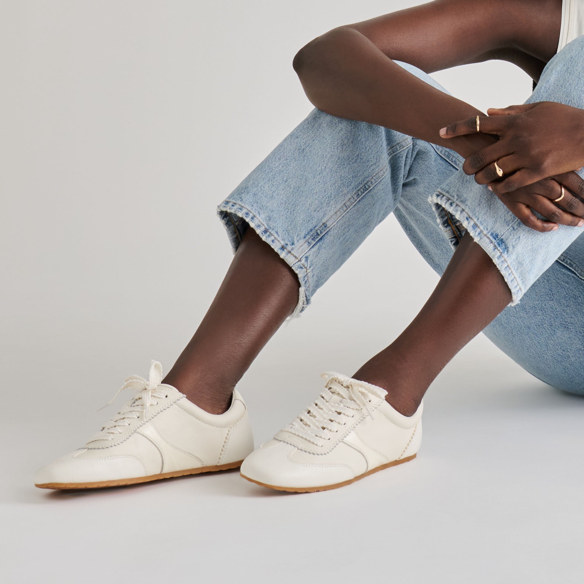 DORIE SNEAKERS WHITE LEATHER