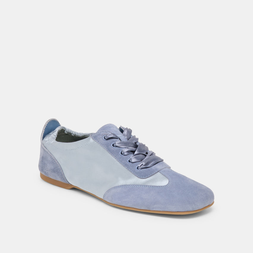 ITZY SNEAKERS PERIWINKLE SATIN