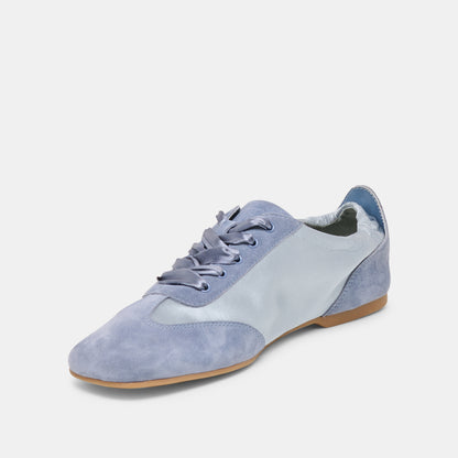 ITZY SNEAKERS PERIWINKLE SATIN