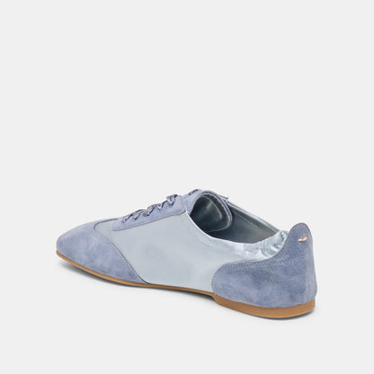 ITZY SNEAKERS PERIWINKLE SATIN