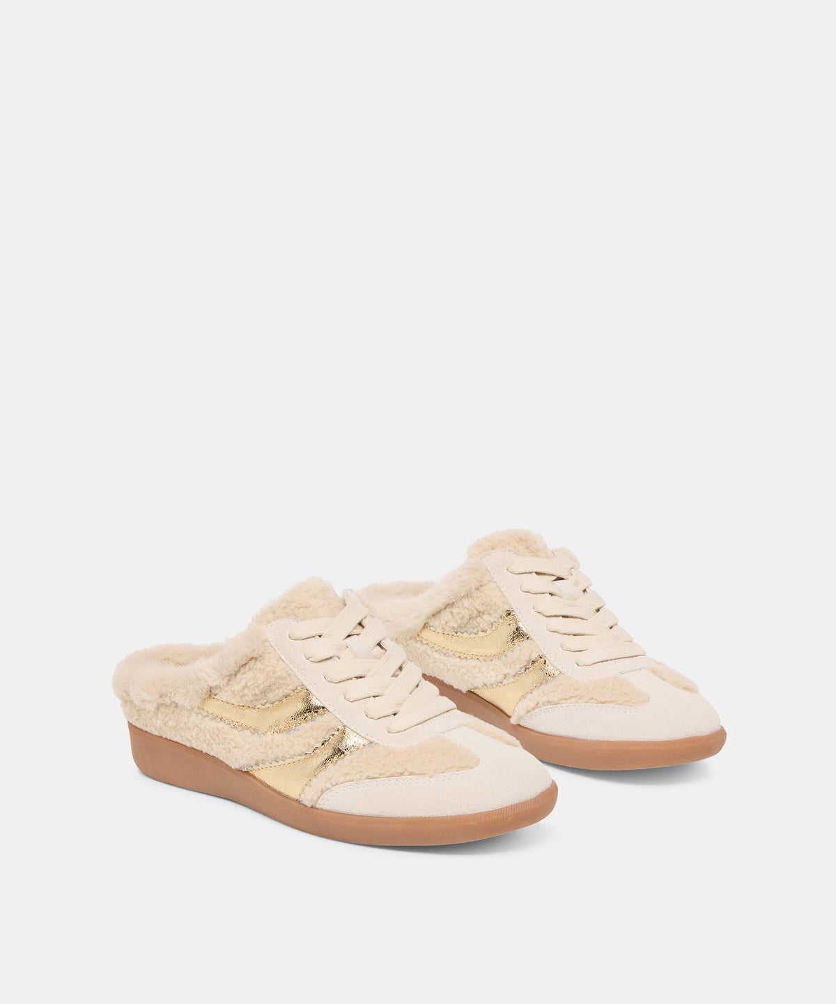 Merit Slide Plush Natural Multi Plush Sneakers | Dolce Vita - view 2