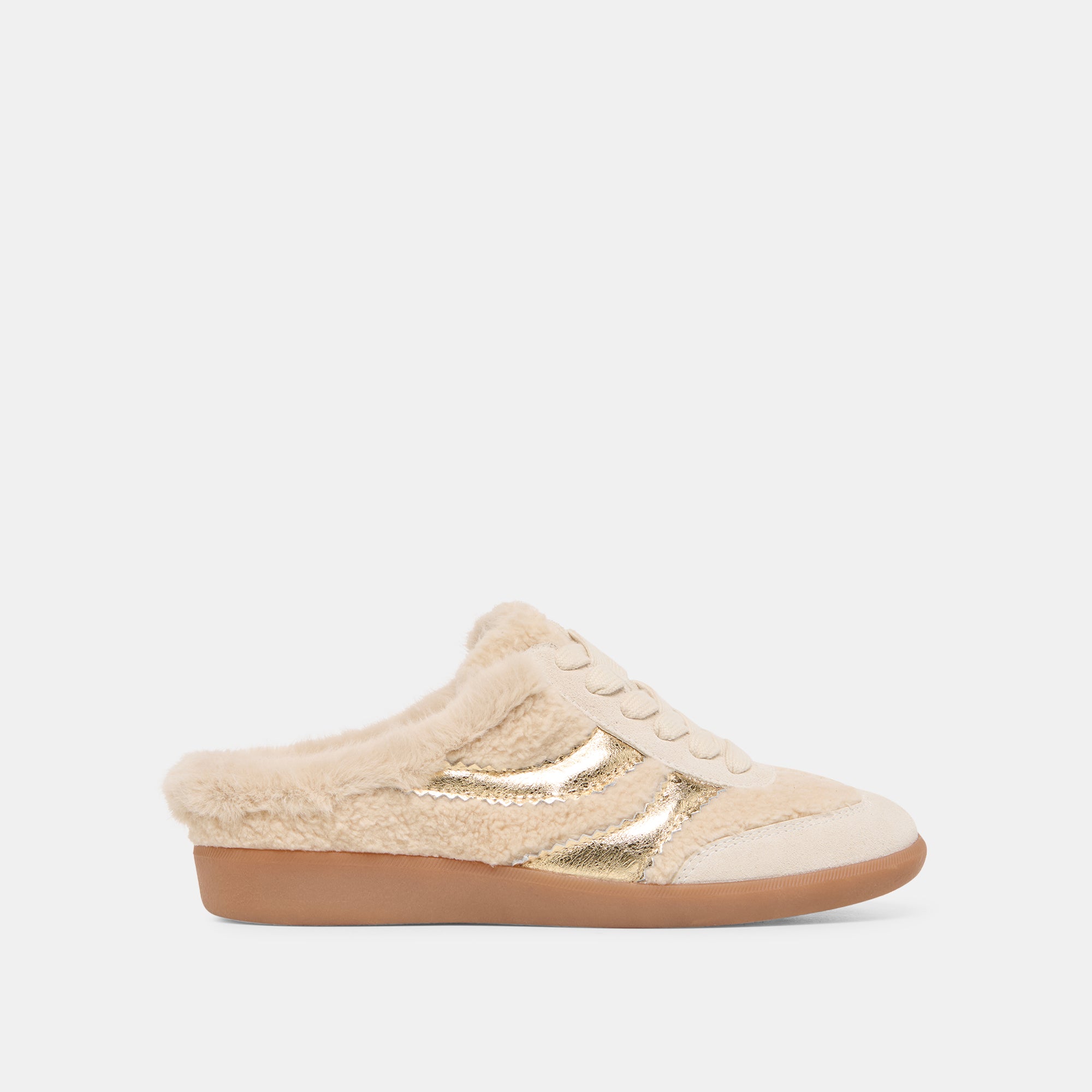 MERIT SLIDE PLUSH SNEAKERS NATURAL MULTI PLUSH