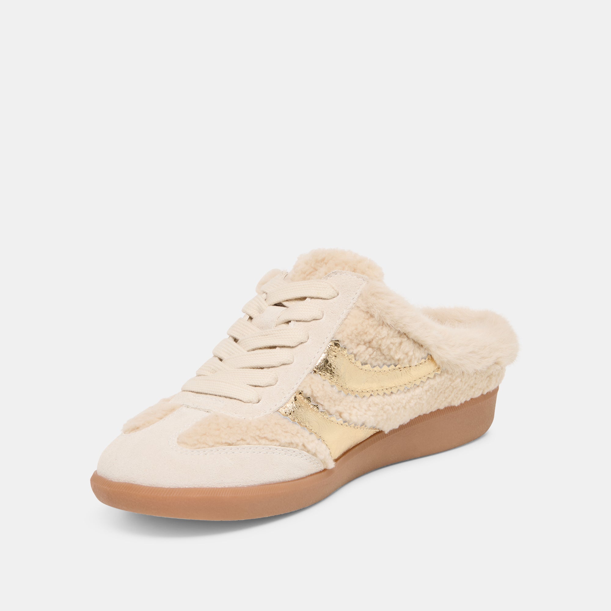 MERIT SLIDE PLUSH SNEAKERS NATURAL MULTI PLUSH