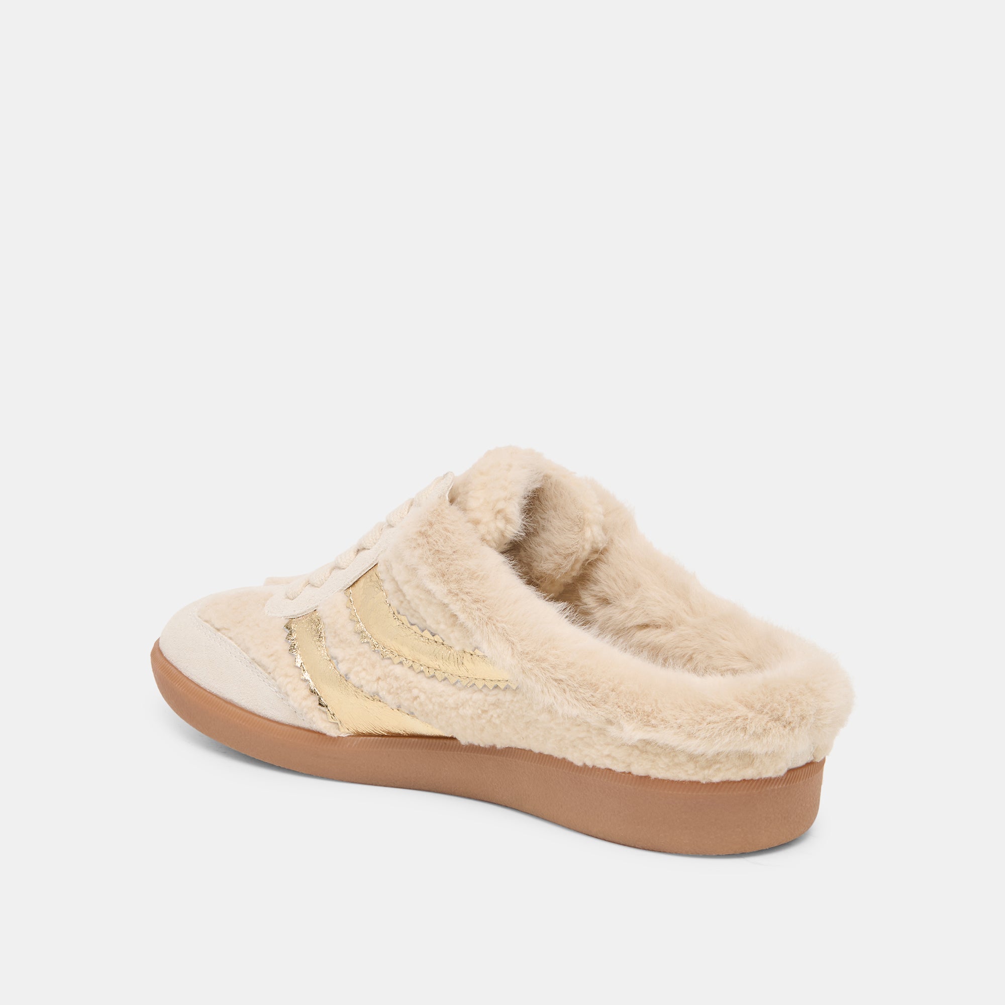 MERIT SLIDE PLUSH SNEAKERS NATURAL MULTI PLUSH